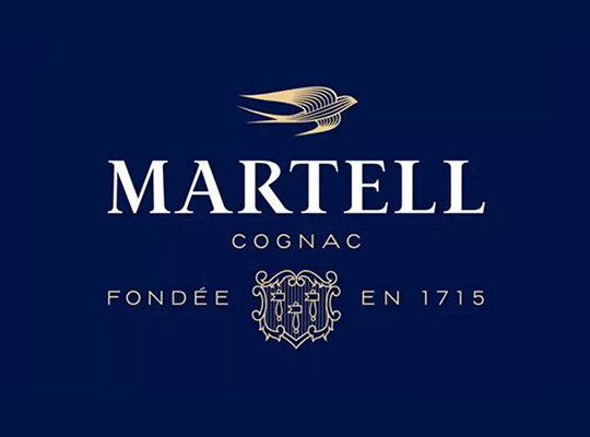 公司logo設計世界名酒Martell的視覺形象變精致啦