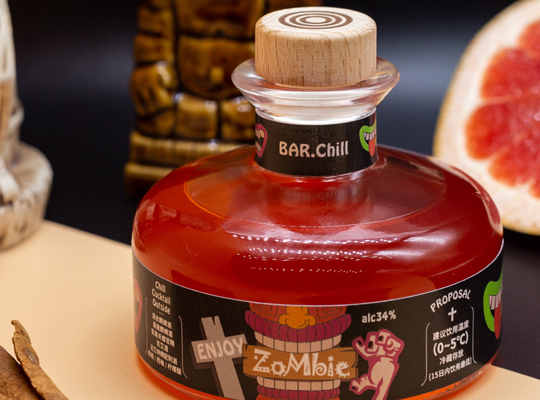 迷人的雞尾酒品牌視覺包裝設計